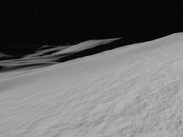 Shackleton-de Gerlache ridge, LOLA 5 m, four Sun azimuths: Rover navigation camera