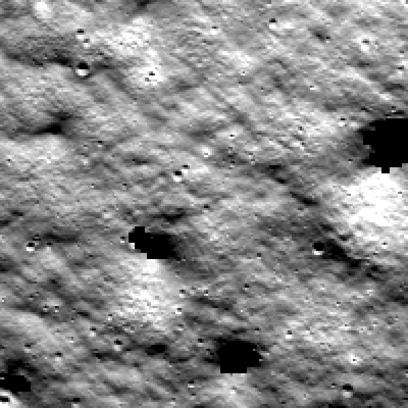 LROC NAC photo of the same tile